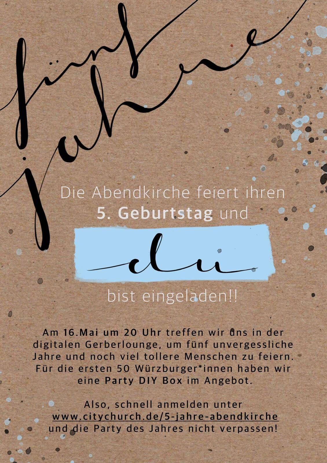 Du betrachtest gerade Geburtstagsfeier Abendkirche
