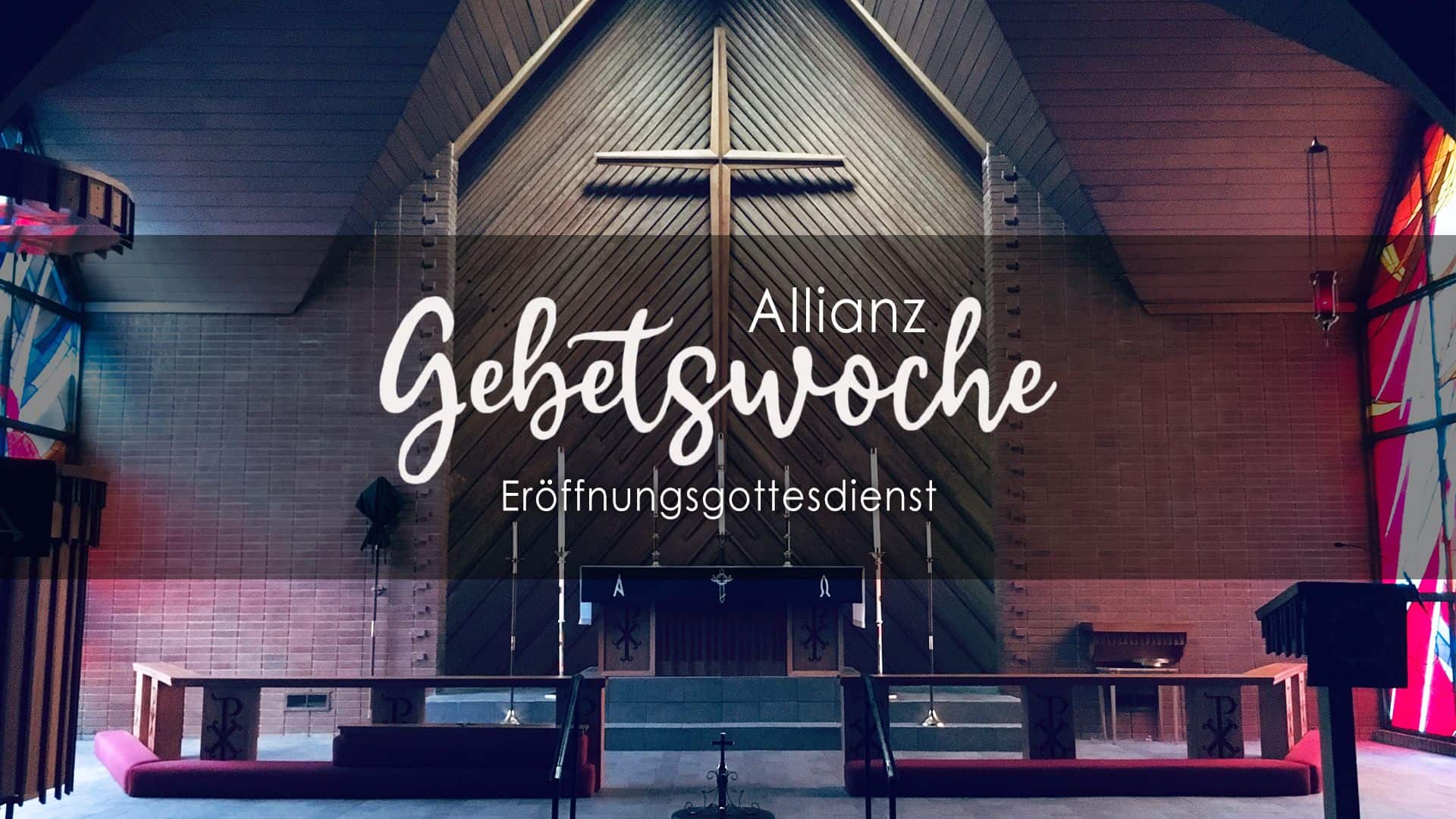 Du betrachtest gerade Livestream Gebetsabend