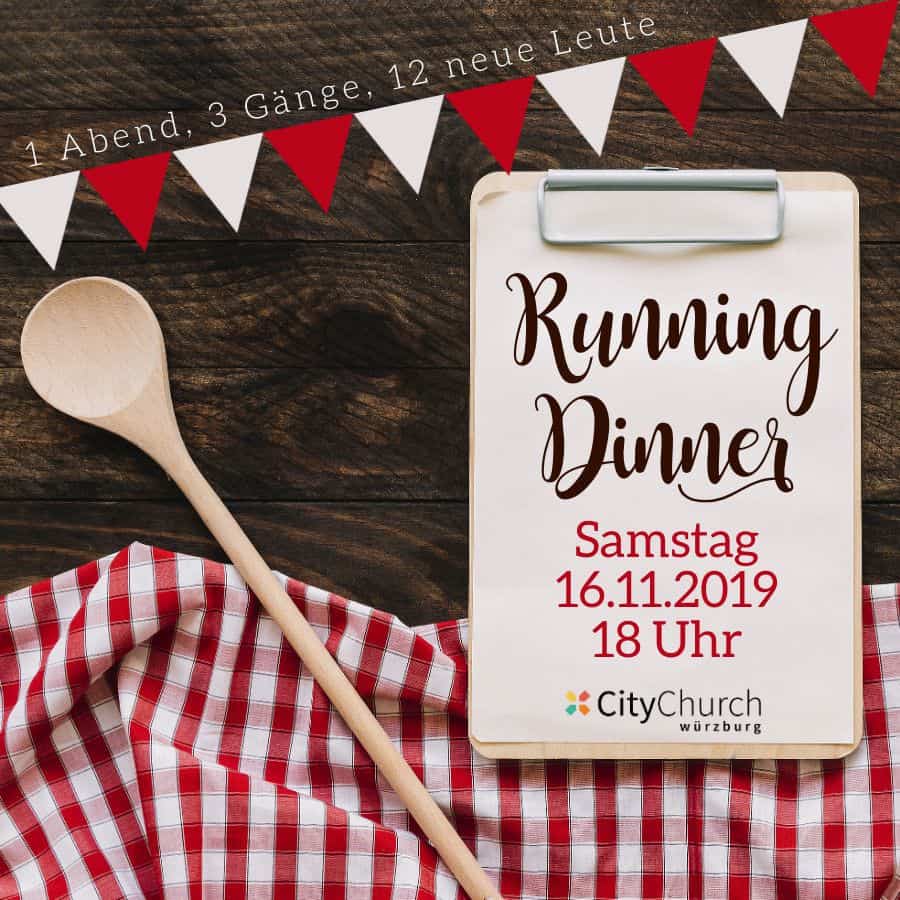 Du betrachtest gerade Running Dinner