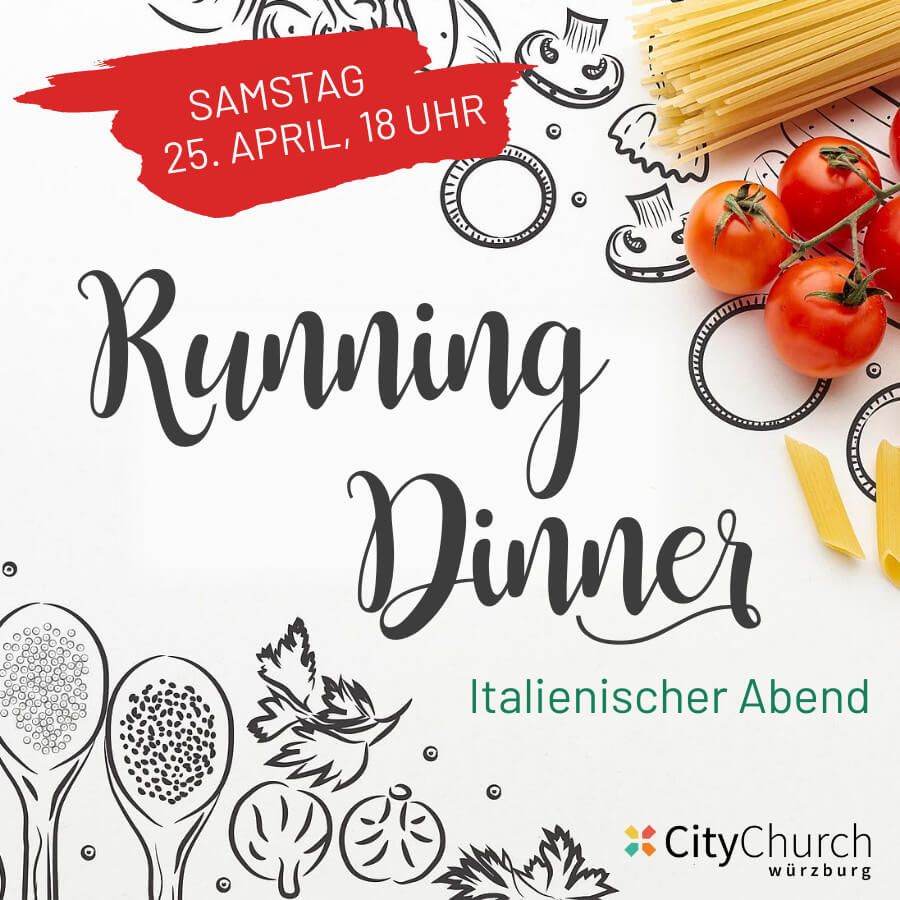 You are currently viewing Running Dinner / 25. April