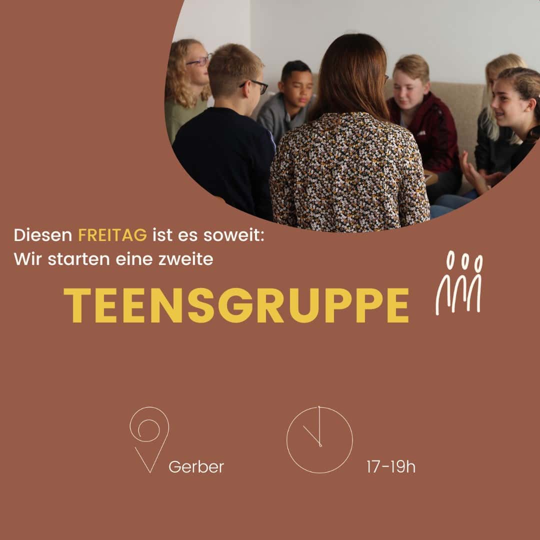Du betrachtest gerade Neustart Teensgruppe 30.09.