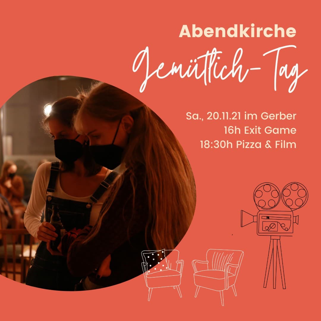 Du betrachtest gerade Abendkirche Gemütlich-Tag