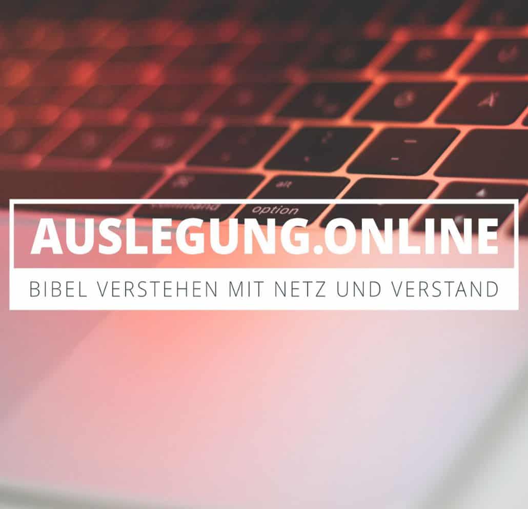 Du betrachtest gerade Seminar: Auslegung online