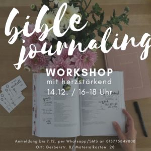 Read more about the article Bible Journaling Workshop
